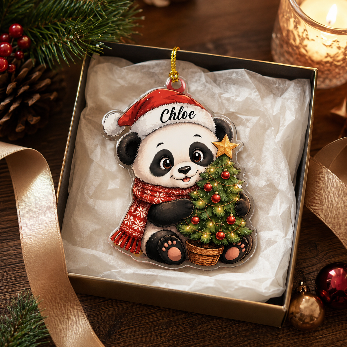 Animal Chrismas Panda