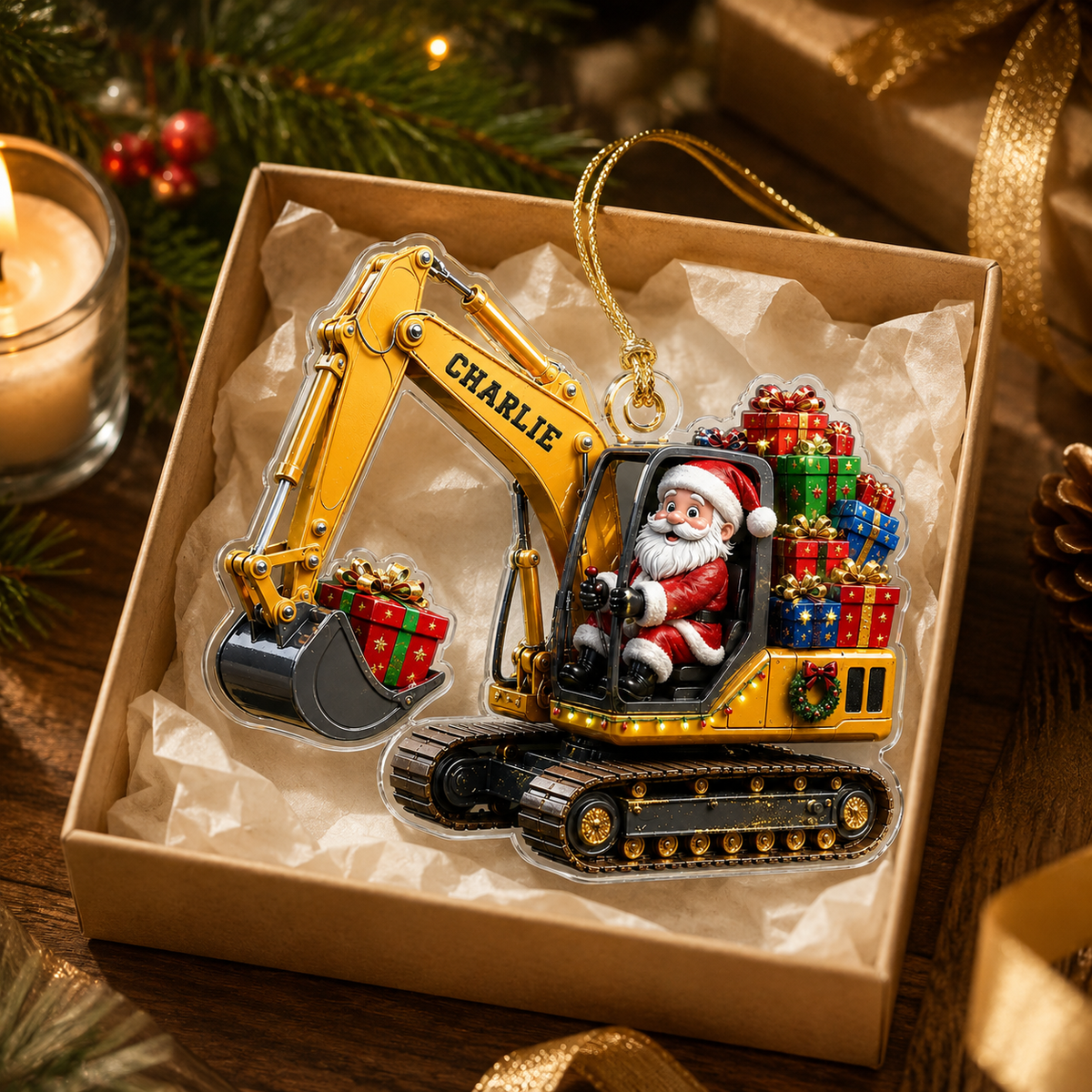 Santa Vehicle Pickup Truck