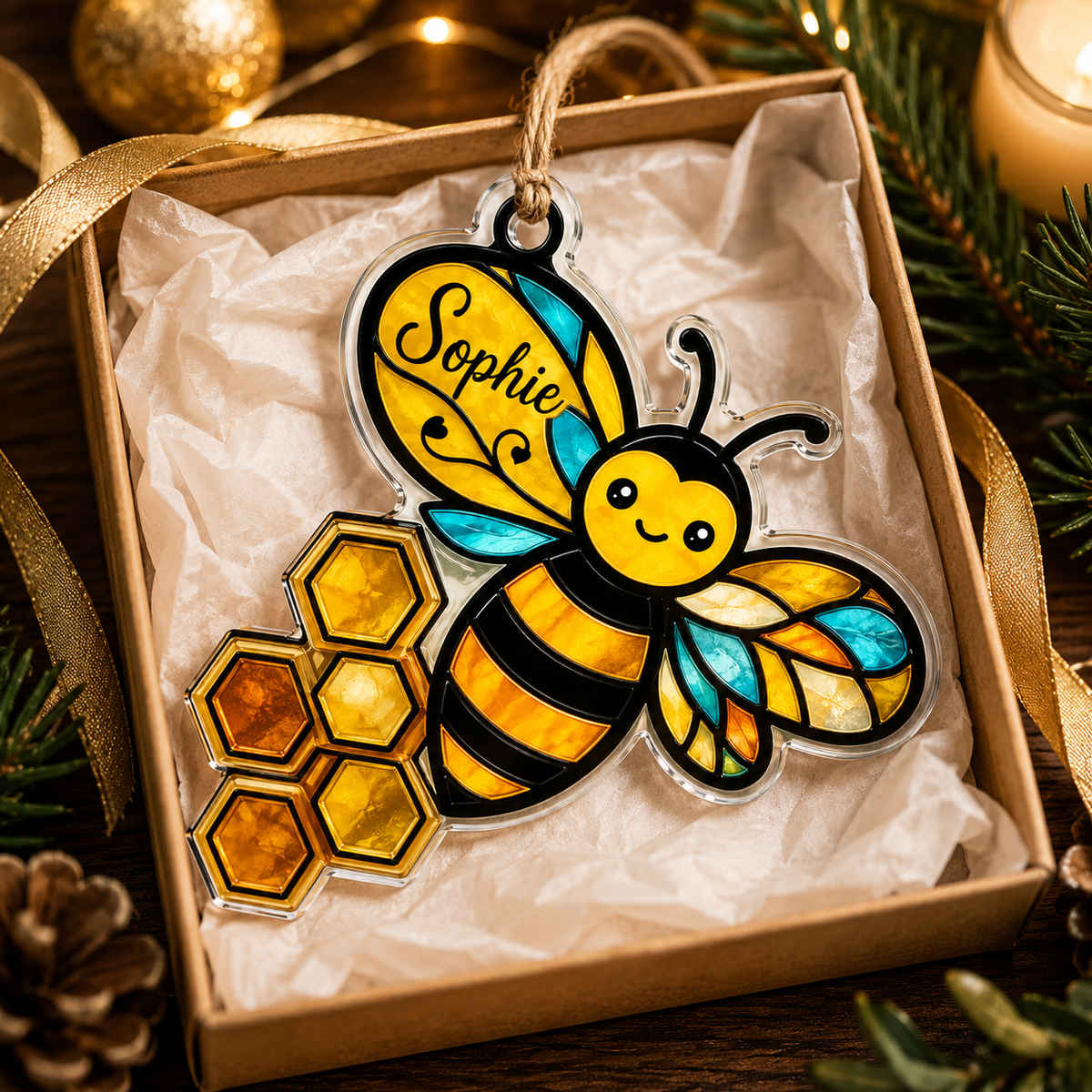Bee Floral Style 5