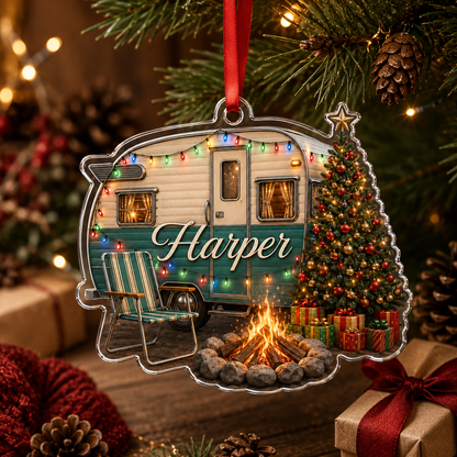 Camping Personalize Acrylic Mobile Vehicle