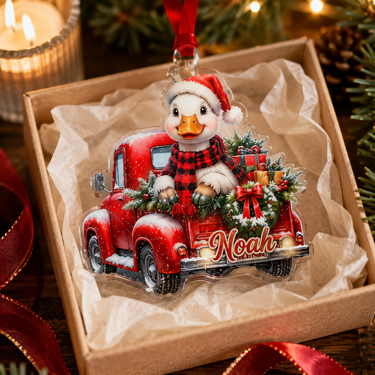 Christmas Farm Duck
