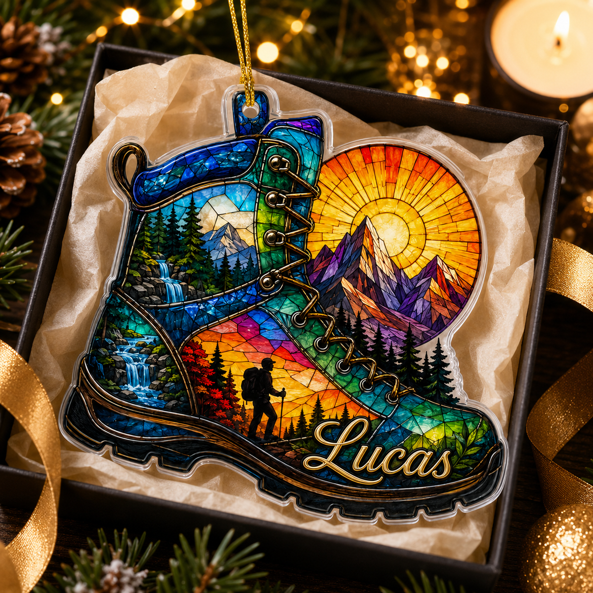 Custom Name Hiking And Trekking Acrylic Style 16