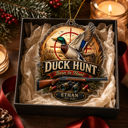 Personalized Hunting Mallard Heritage Acrylic