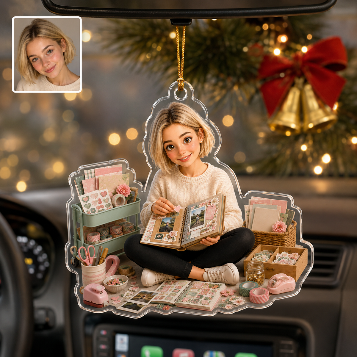 Custom Photo Hobbies Acrylic - Scrapbooking