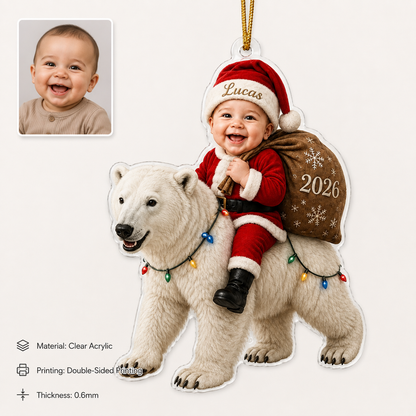 Custom Photo Baby Animal Polar Bear