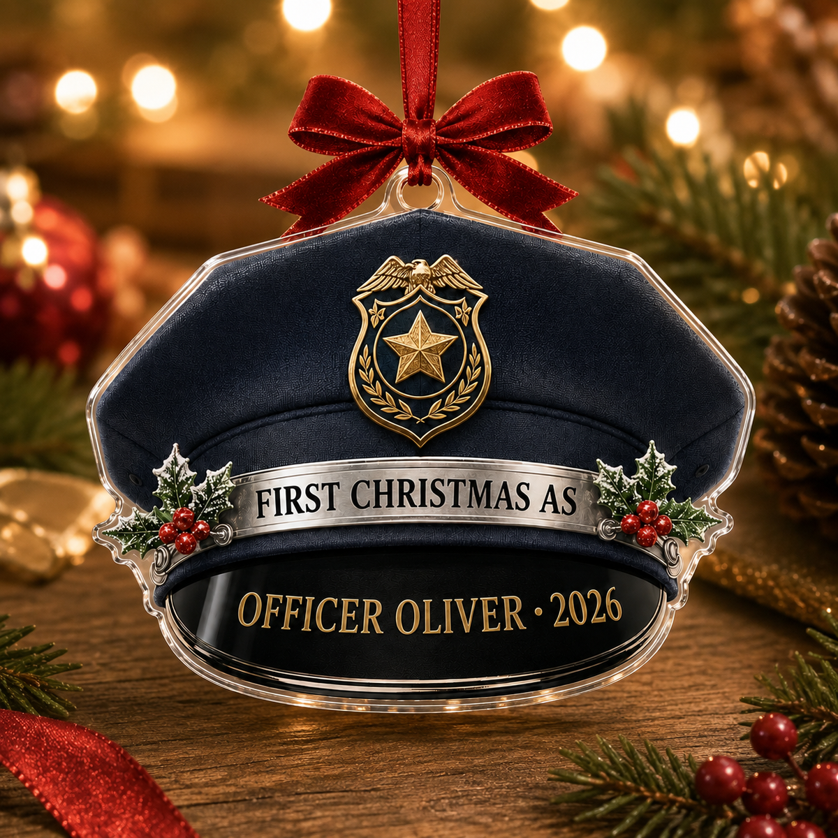First Christmas Officer