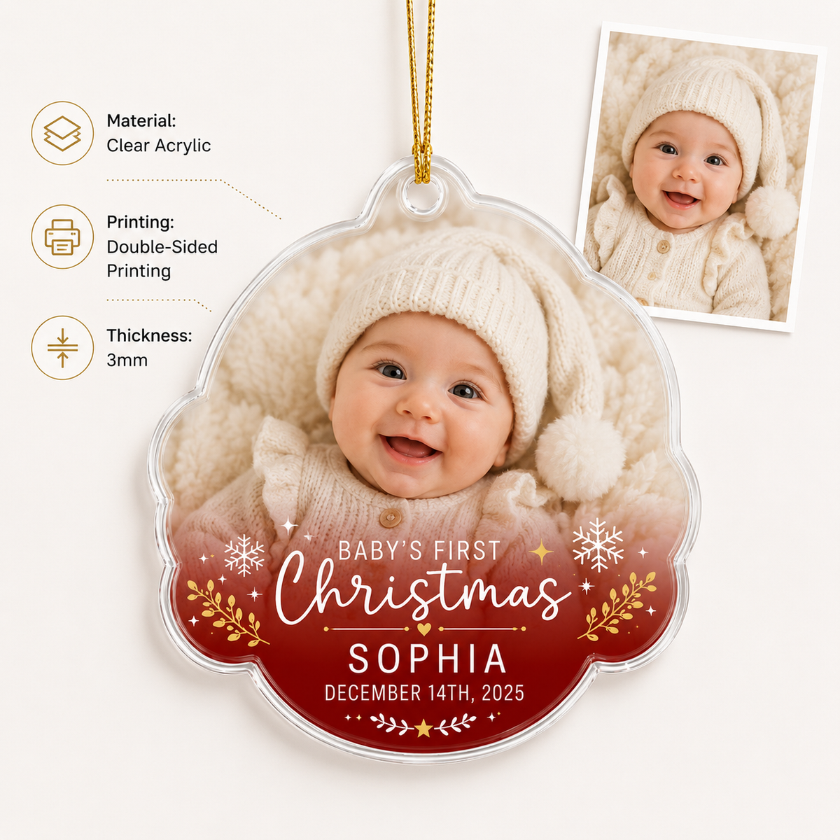 Baby Xmas Photo