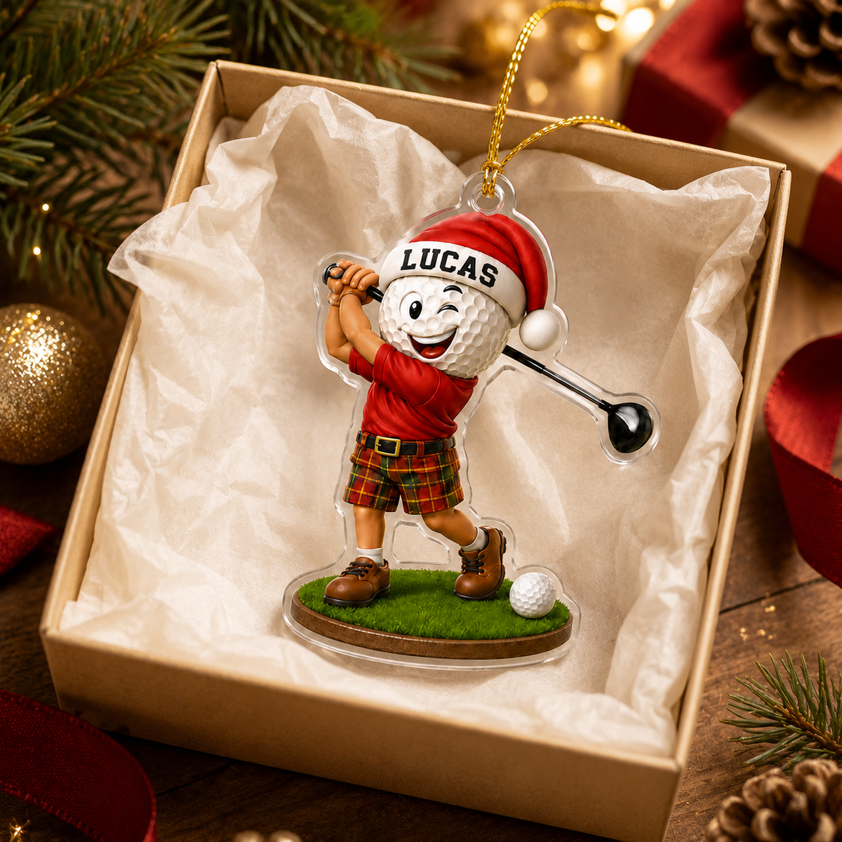 Golf Acrylic Style 17