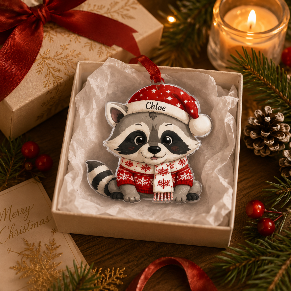 Animal Noel Raccoon