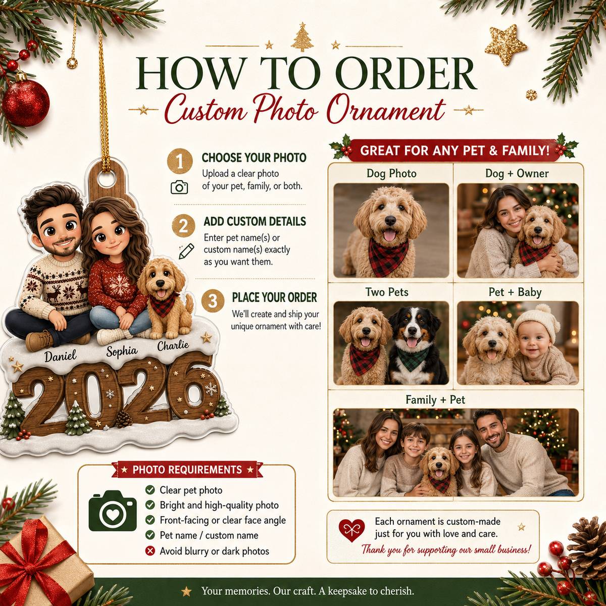 Custom Photo Dog For Dog Lover Style 13