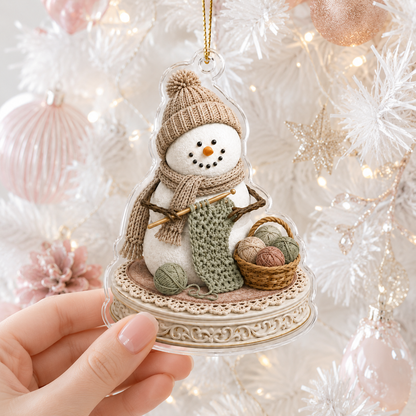 Snowman Hobbies Acrylic Crocheting