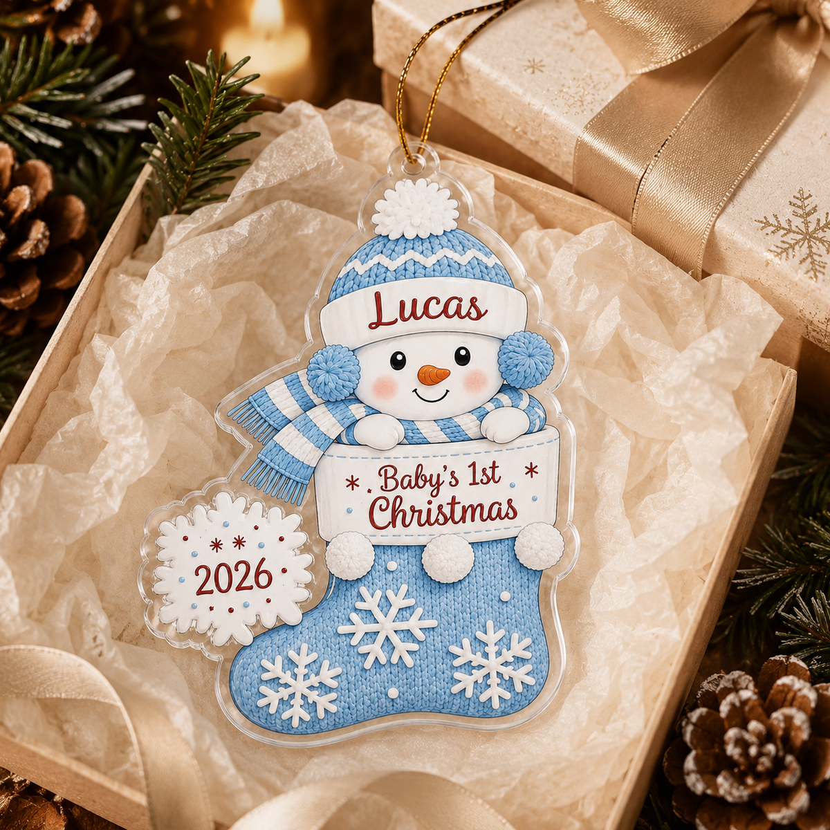 Baby Xmas Snowman