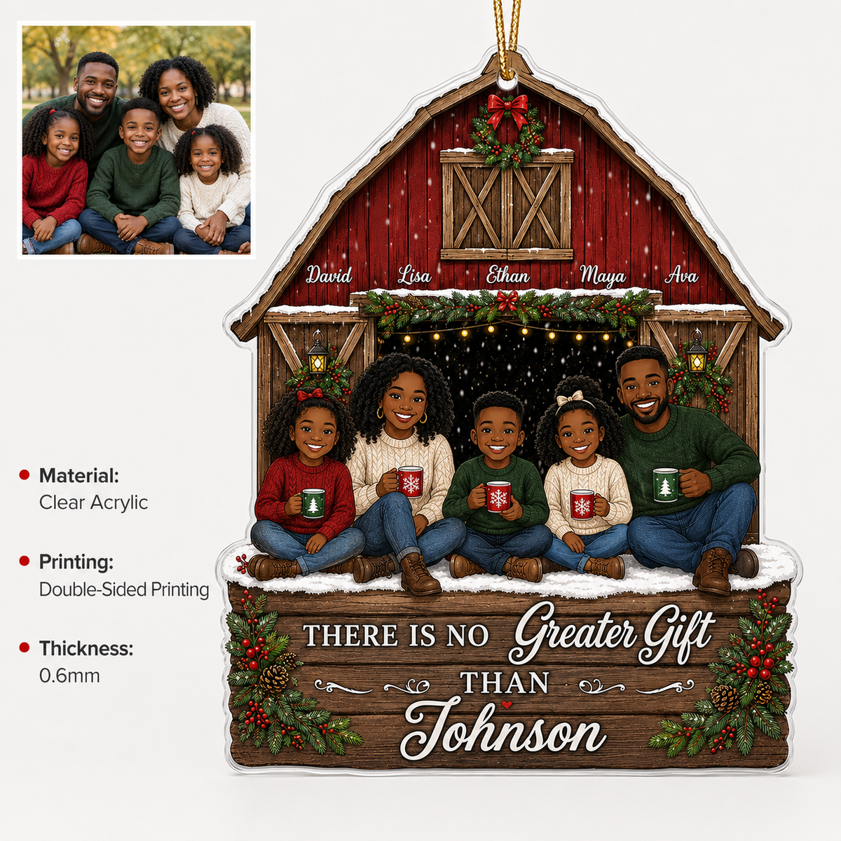 Family Memory Winter House