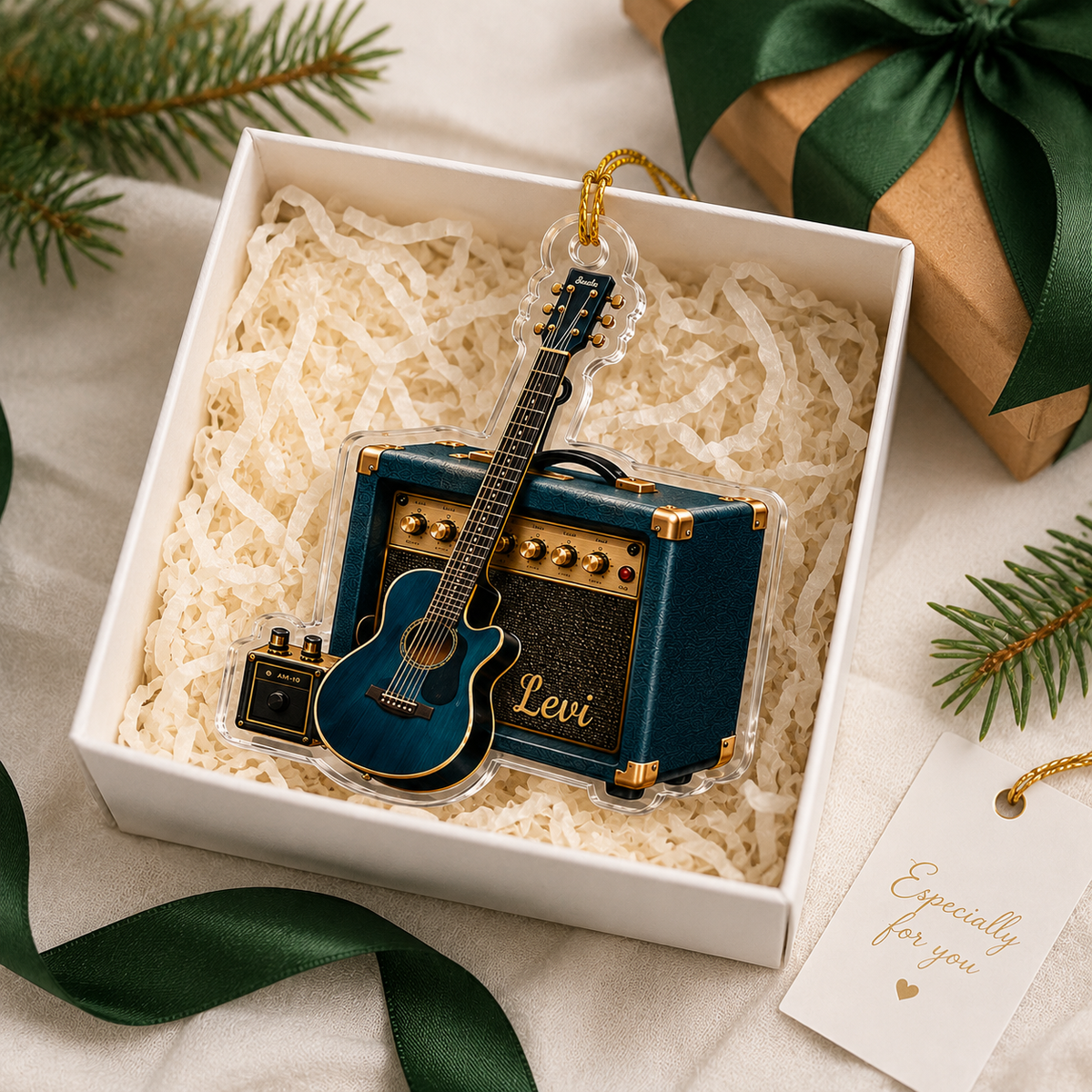 Guitar Custom Name Acrylic - Acoustic Guitar Amplifier