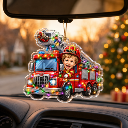 Christmas Fire Truck Noah