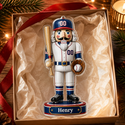 Sports Nutcracker Baseball Acrylic