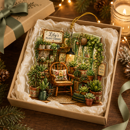 Custom Gardening Succulent Nook Acrylic
