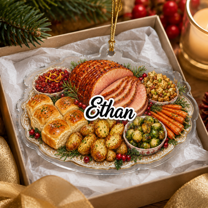 Food Dinner Christmas Dinner Platter