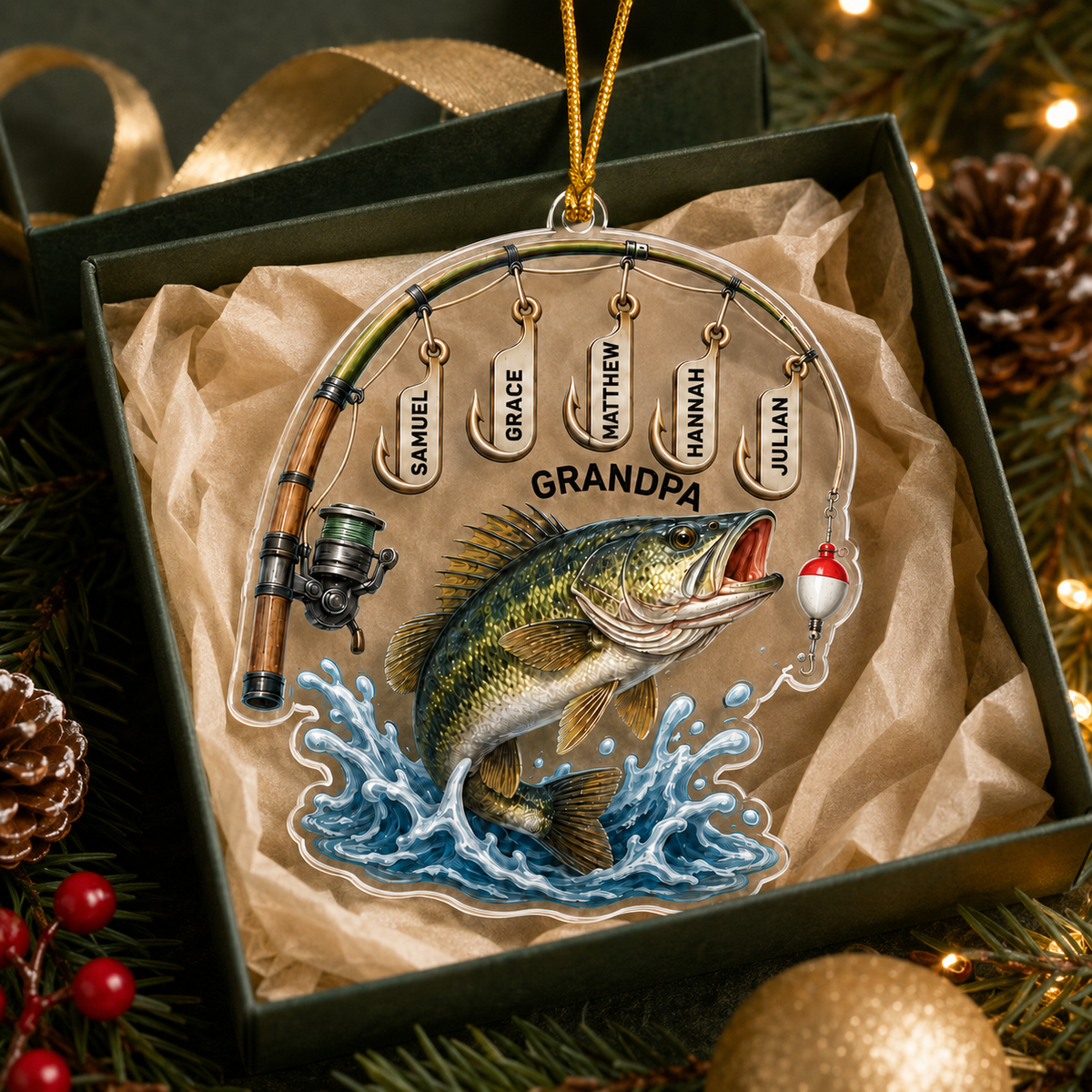 Fishing Acrylic Style 14