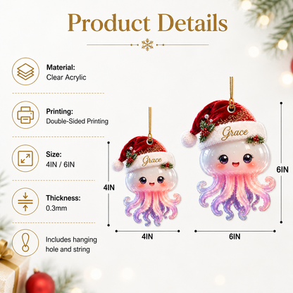Animal With Santa Hat Jellyfish