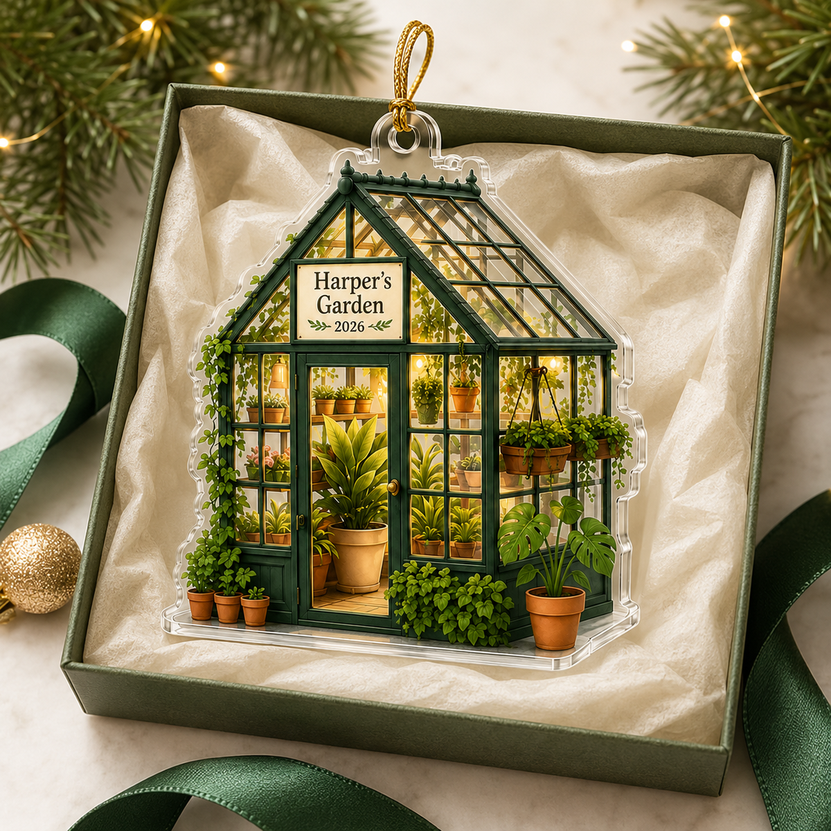 Custom Gardening Greenhouse Acrylic