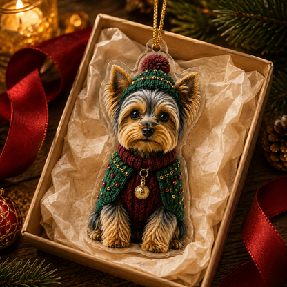 Dog Chrismast With Noel Sweater Terrier