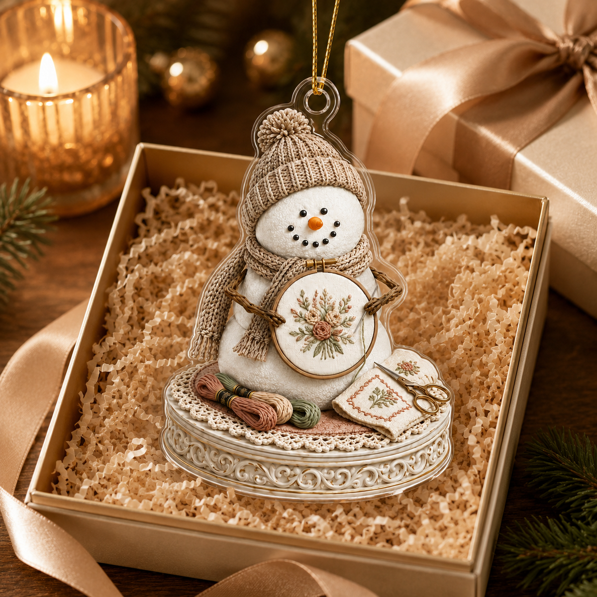 Snowman Hobbies Acrylic Embroidery