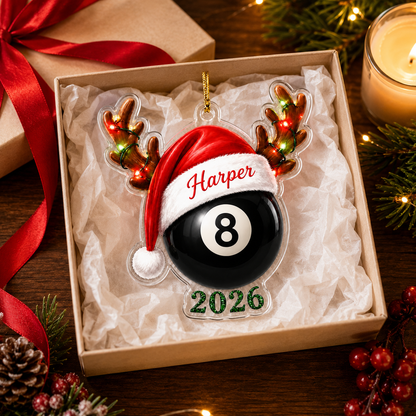 Christmas Sports 2026 Billiards Pool Acrylic