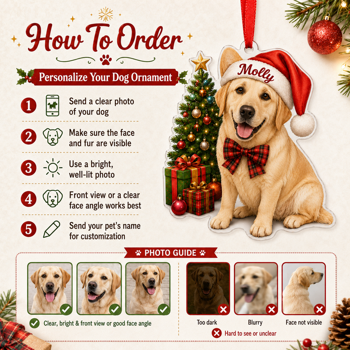 Custom Photo Dog For Dog Lover Style 14