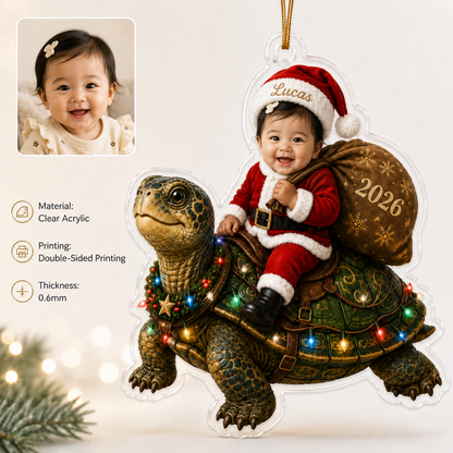 Custom Photo Baby Animal Giant Turtle