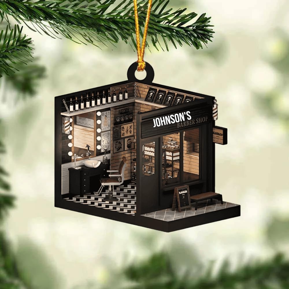 Custom Hair Stylist , Hair Salon Ornament