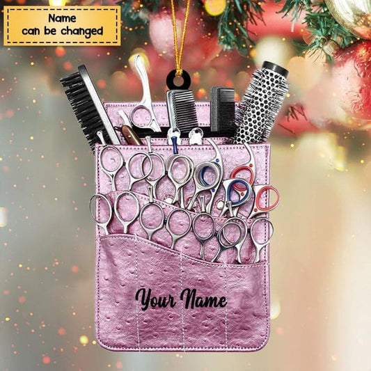 Custom Hair Stylist , Barbershop Ornament