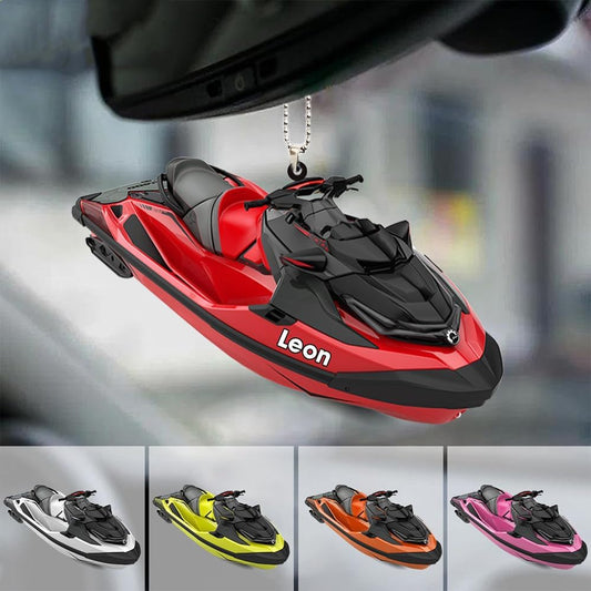 Custom Name Diving Ornament – Personalized Acrylic Scuba Diver Christmas Keepsake, Underwater Gift TSD18