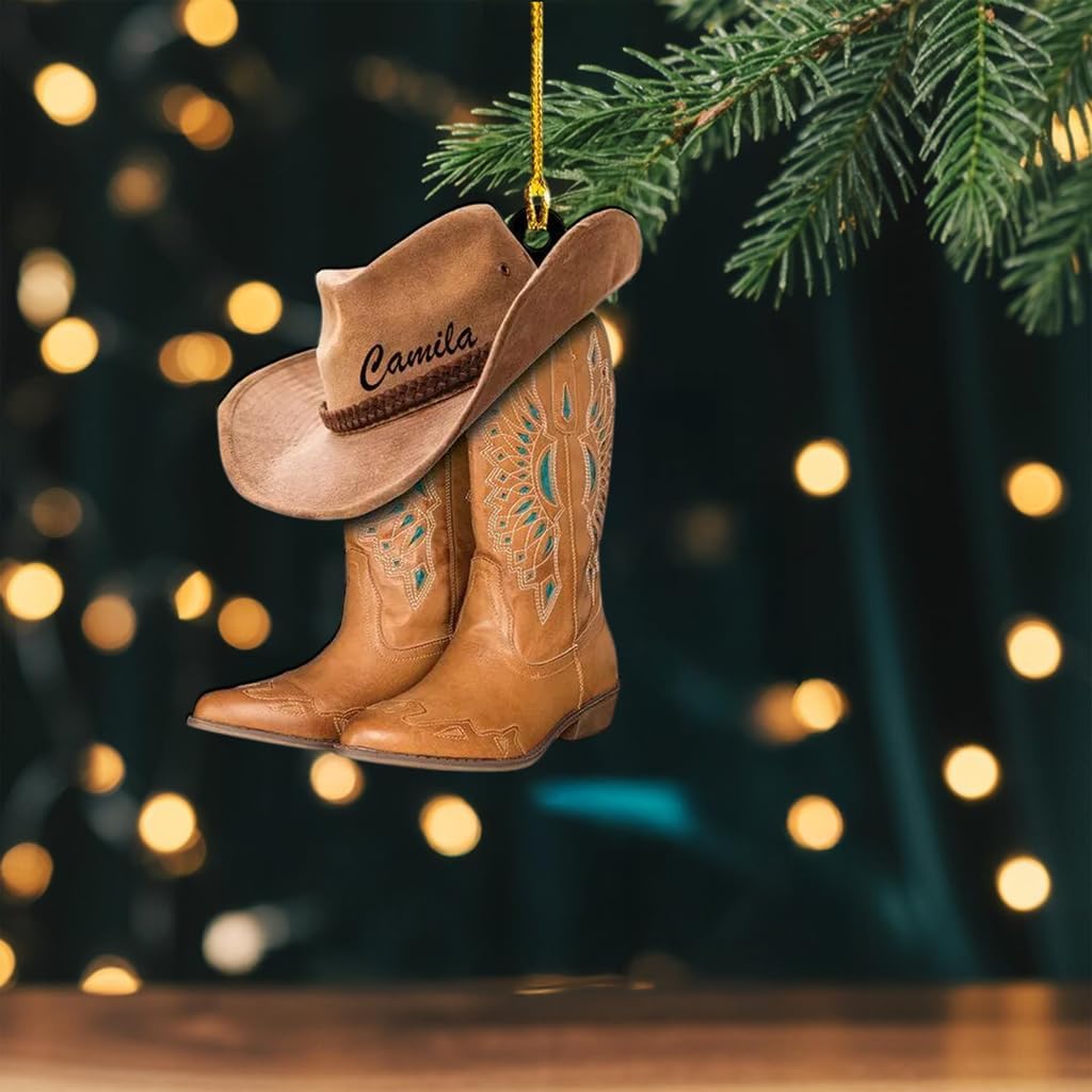 Custom Horse Riding Ornament | Personalized Equestrian Holiday Gift for Riders, Trainers & Horse Owners THH6