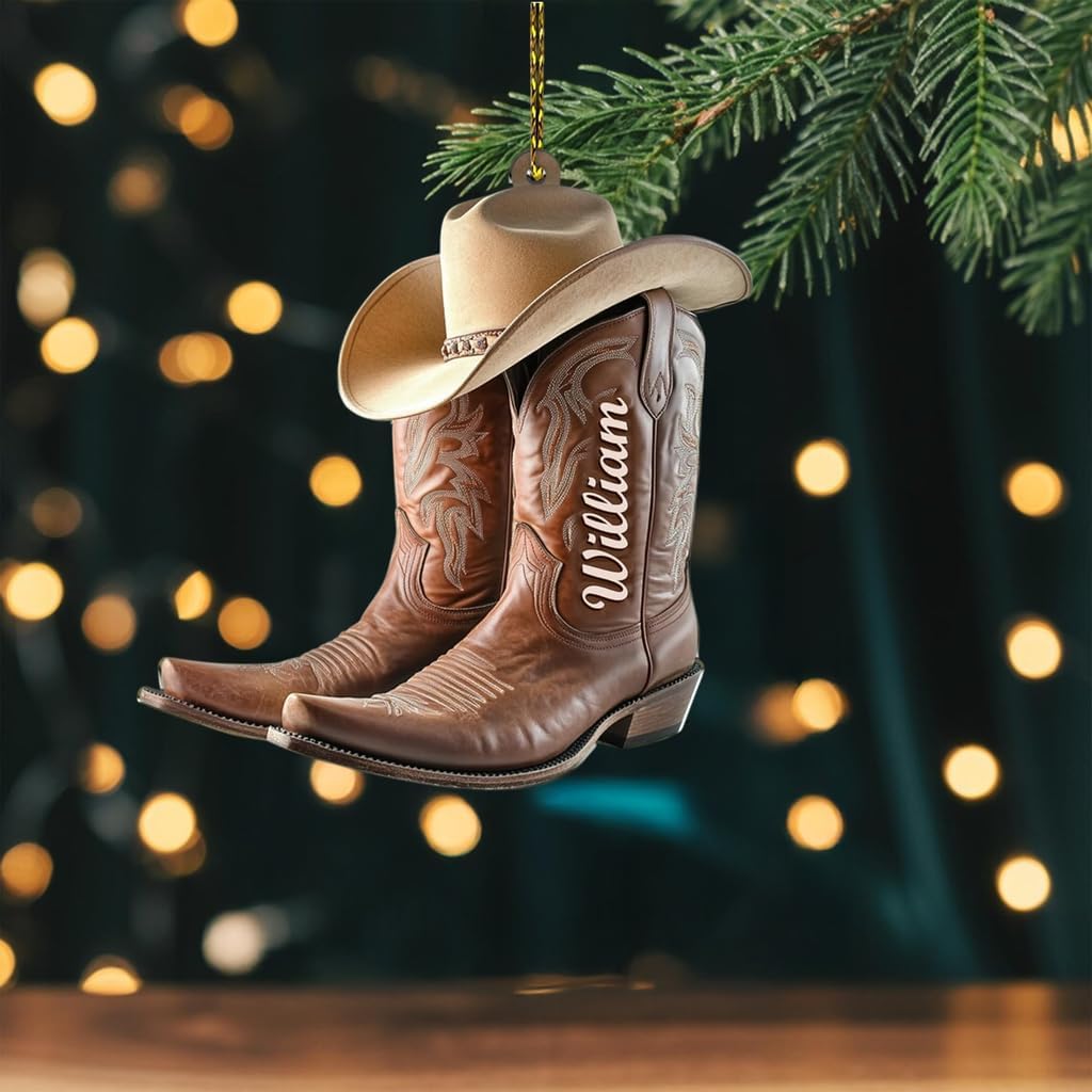 Custom Horse Riding Ornament | Personalized Equestrian Holiday Gift for Riders, Trainers & Horse Owners THH15