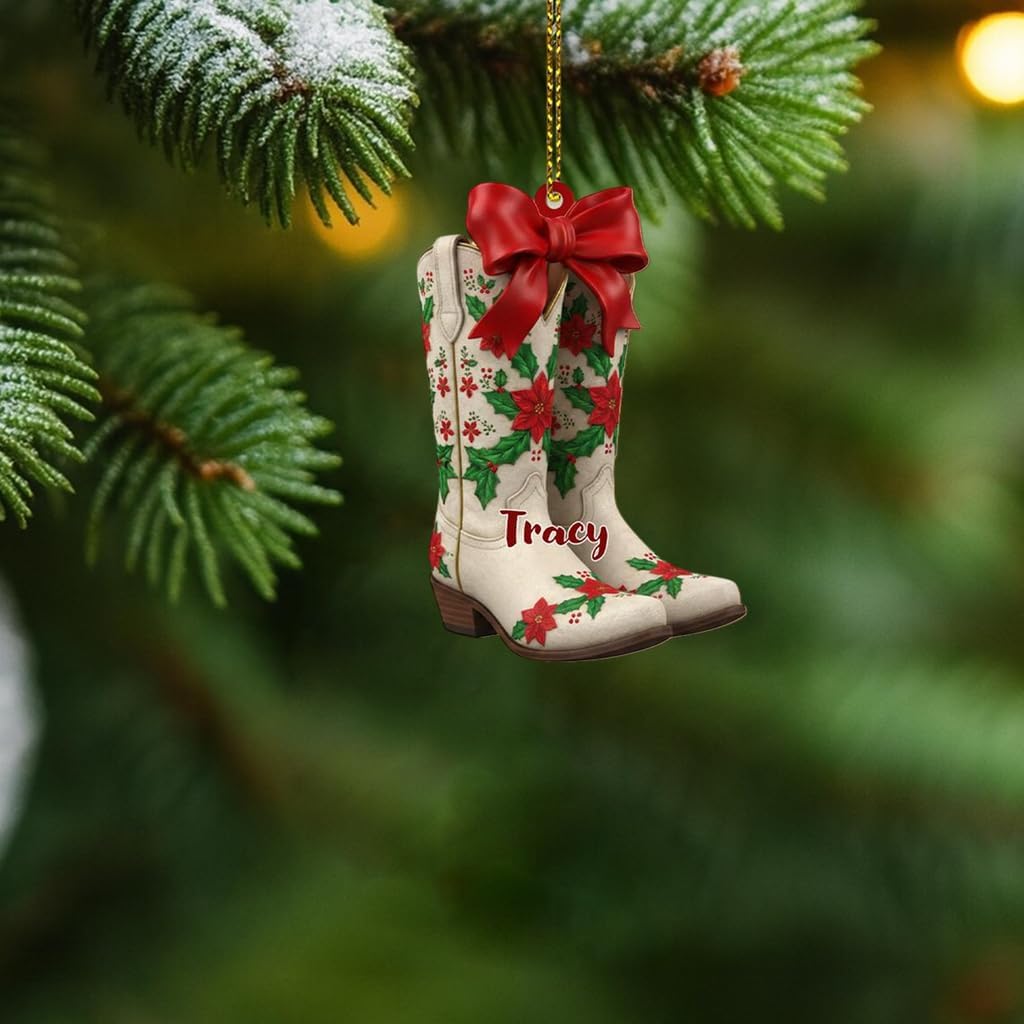 Custom Horse Riding Ornament | Personalized Equestrian Holiday Gift for Riders, Trainers & Horse Owners THH8