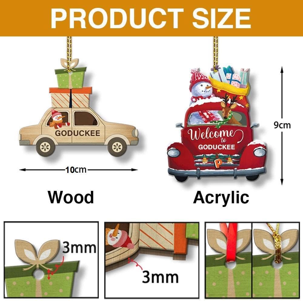 Custom Name Garden Equipment Ornament | Gardener Christmas Tree Decor Gift for Plant & Nature Lovers TG78