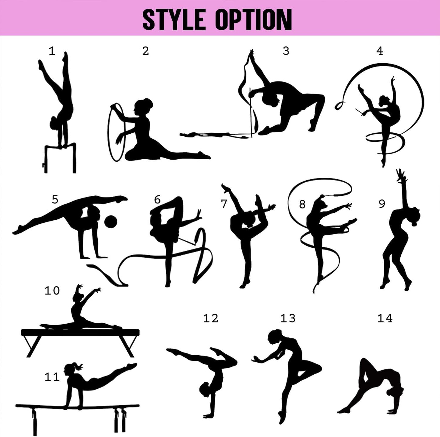 Personalized Name Gymnastics Ornament 2025, Girl Gymnast Ornaments, Wood Ornament for Xmas C11