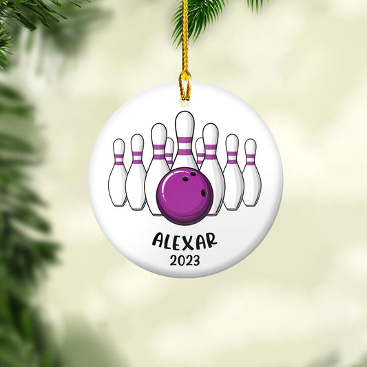 Custom Bowling Tools Ornament - Bowling Ornament Bowl Bl7