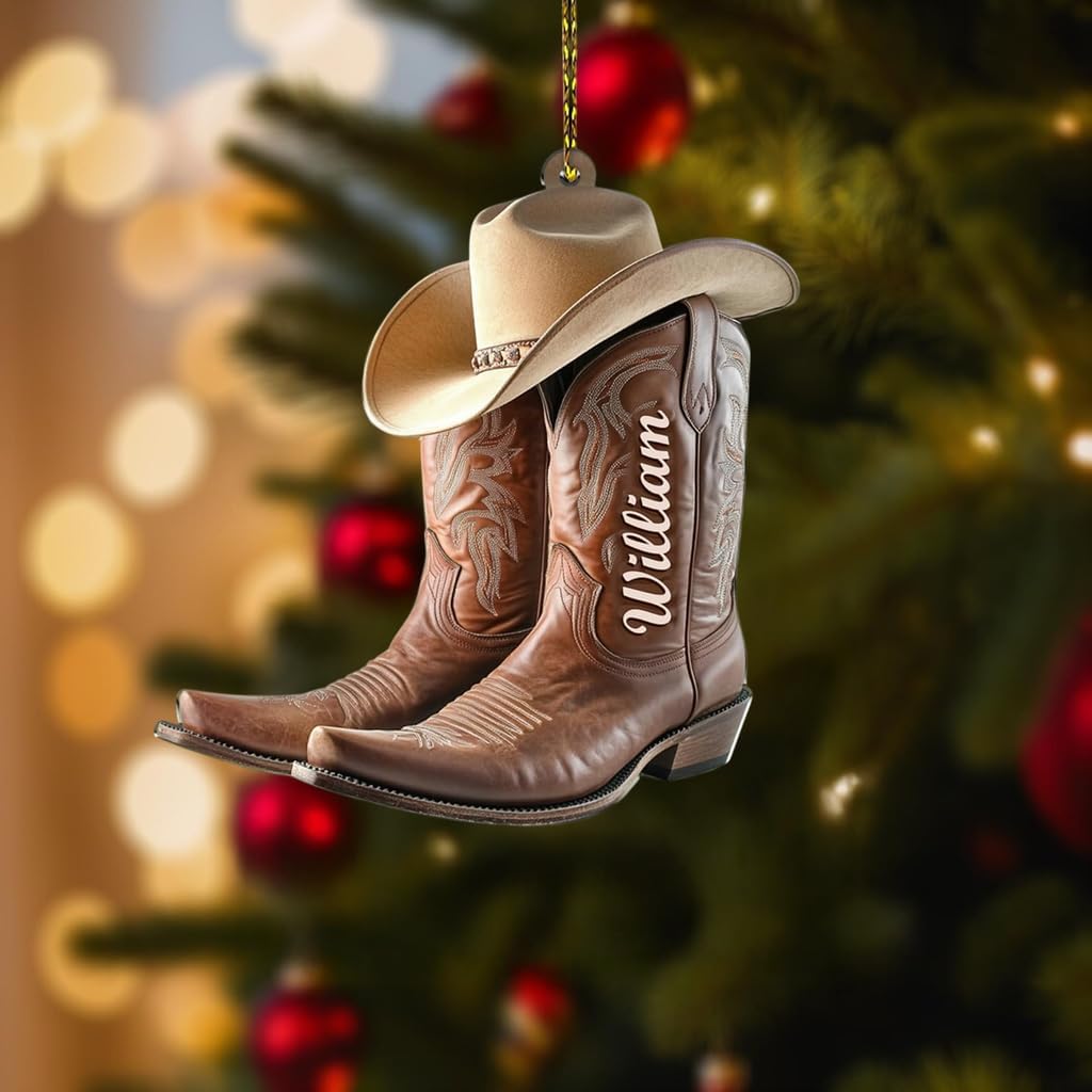 Custom Horse Riding Ornament | Personalized Equestrian Holiday Gift for Riders, Trainers & Horse Owners THH15