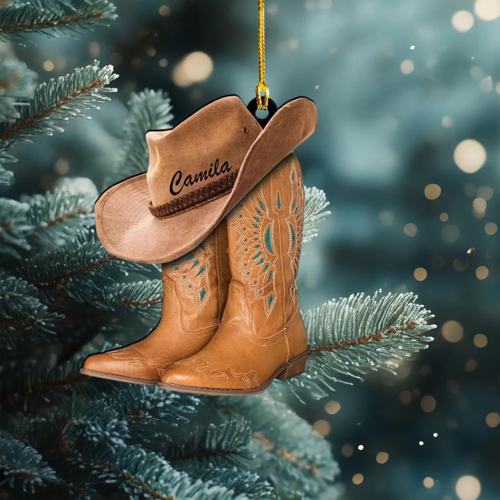 Custom Horse Riding Ornament | Personalized Equestrian Holiday Gift for Riders, Trainers & Horse Owners THH6