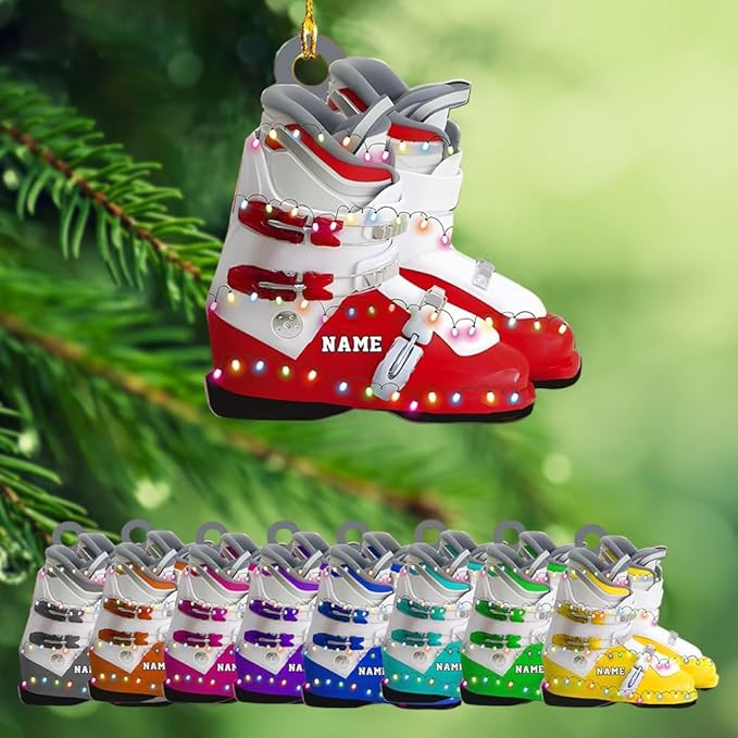 Custom Soccer Christmas Ornament Gift for Soccer Player Christmas Decor Tree Ornament Unique C09