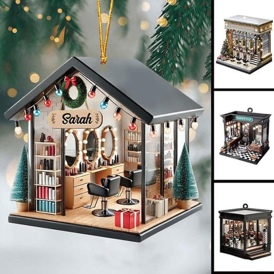 Custom Hair Stylist , Hair Salon Ornament