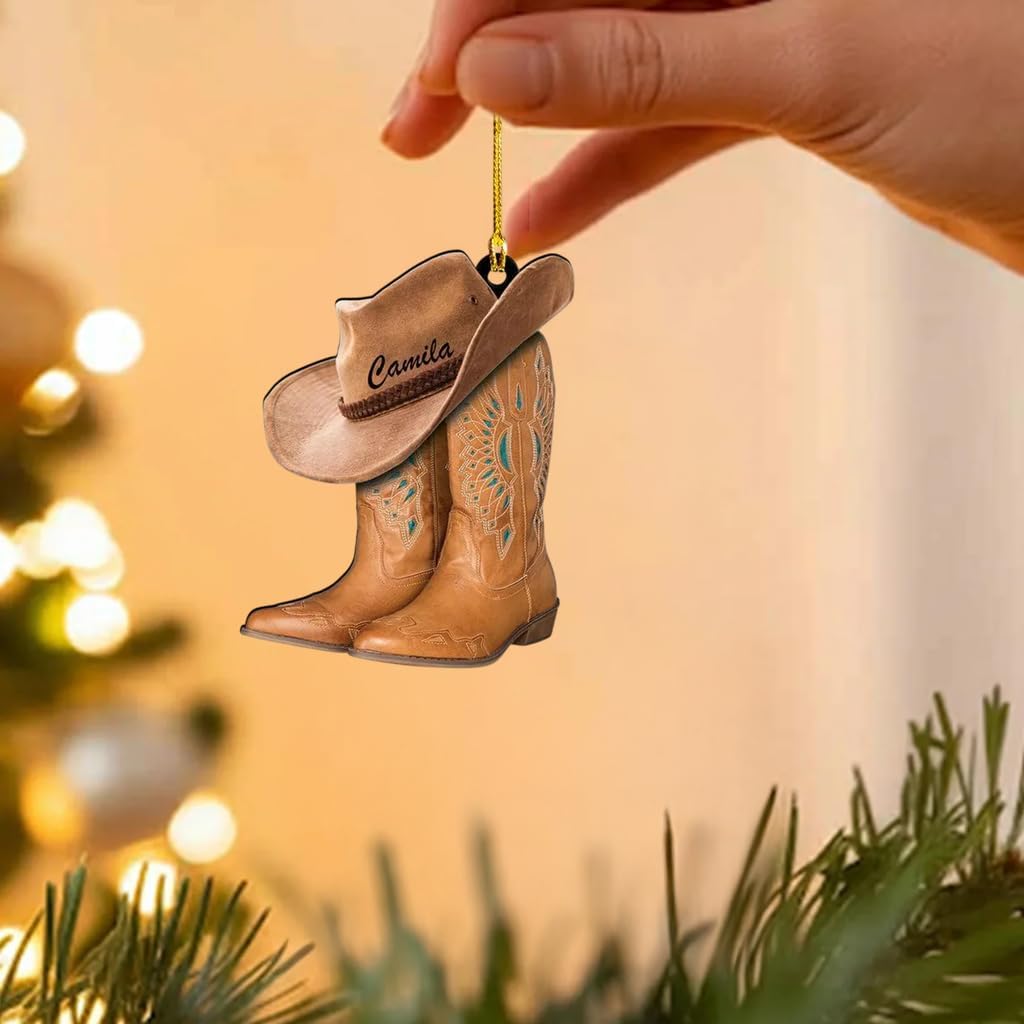 Custom Horse Riding Ornament | Personalized Equestrian Holiday Gift for Riders, Trainers & Horse Owners THH6