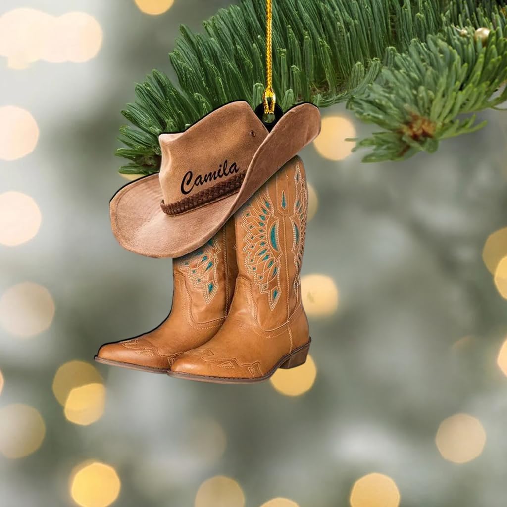 Custom Horse Riding Ornament | Personalized Equestrian Holiday Gift for Riders, Trainers & Horse Owners THH6