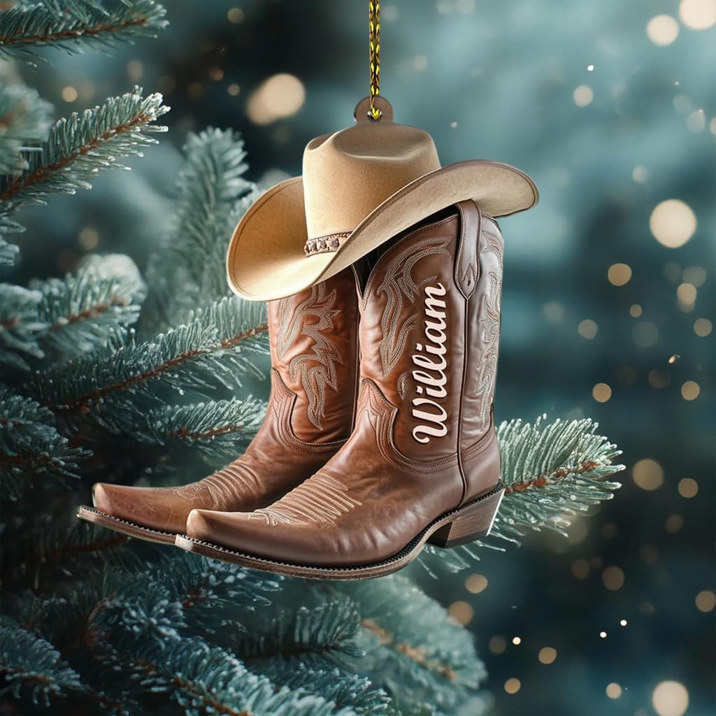 Custom Horse Riding Ornament | Personalized Equestrian Holiday Gift for Riders, Trainers & Horse Owners THH15