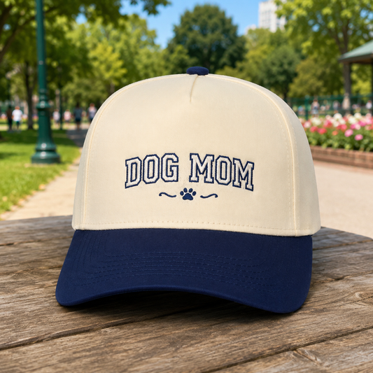 Dog Mom Embroidered Hat, Personalized Pet Memorial Hat, Dog Dad Gift THUC99
