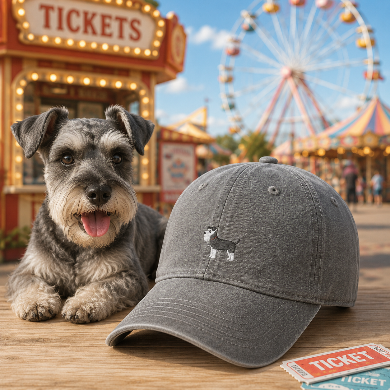Personalized Dog Trucker Hat, Custom Embroidered Pet Portrait Hat, Memorial Gift THUC99