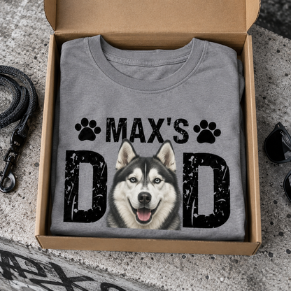 Custom Photo Dog Vintage Wash T-Shirt, Personalized Pet Lover Gift | Dog Lover Shirt THUC99