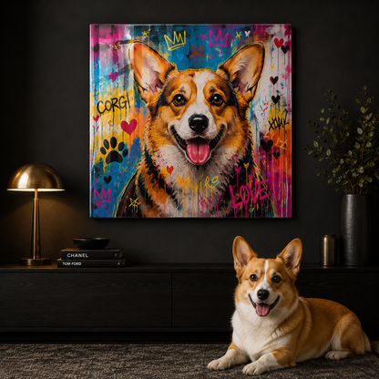 Personalized Dog Photo Metal Print – Custom Pet Wall Art Gift For Dog Mom Dad THUC99
